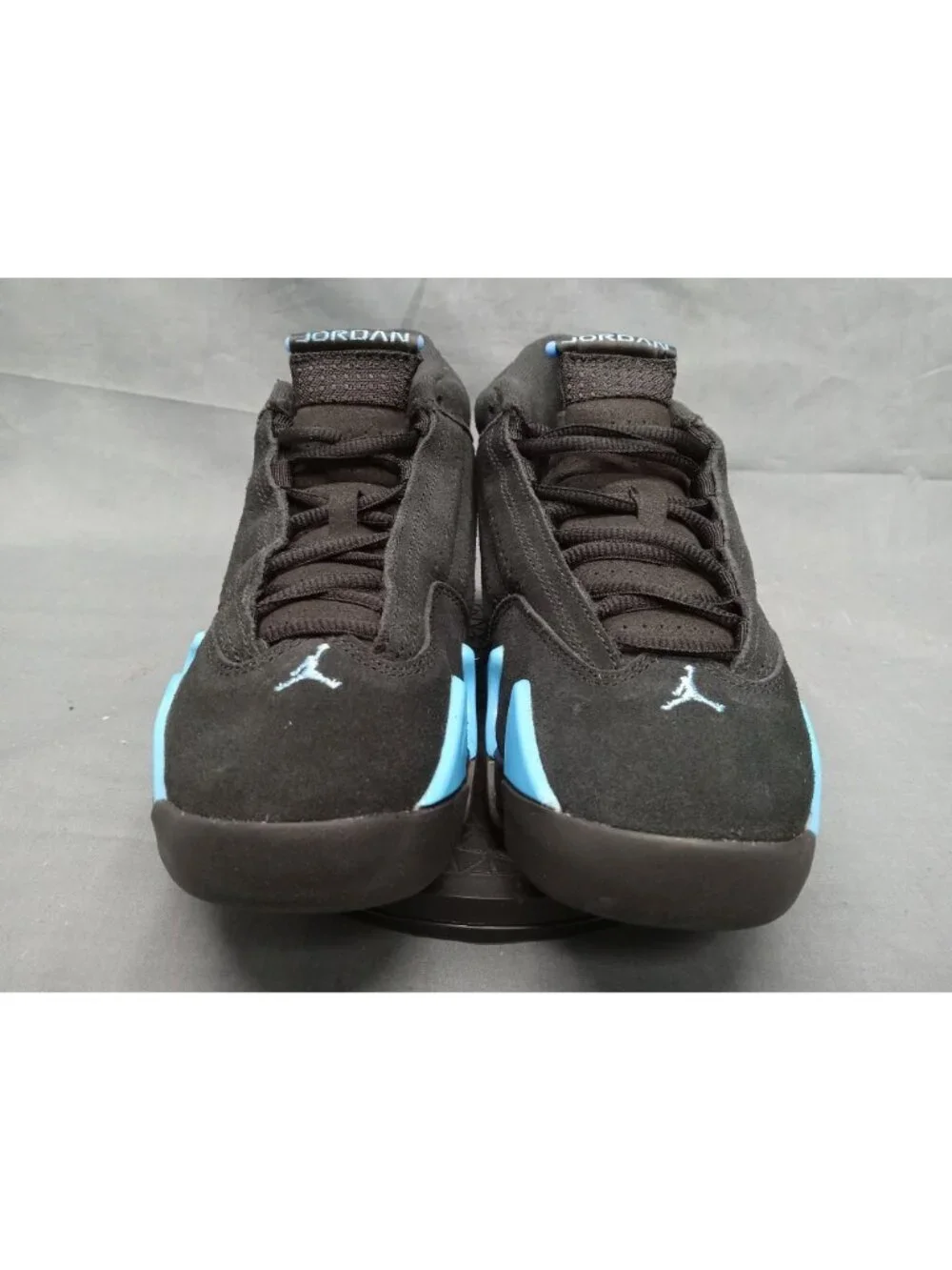 Nike Air Jordan 14 Retro (GS) Black University Blue Boys Size 5.5 NEW NO BOX!